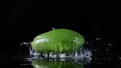升格木瓜新鲜水果视频的预览图